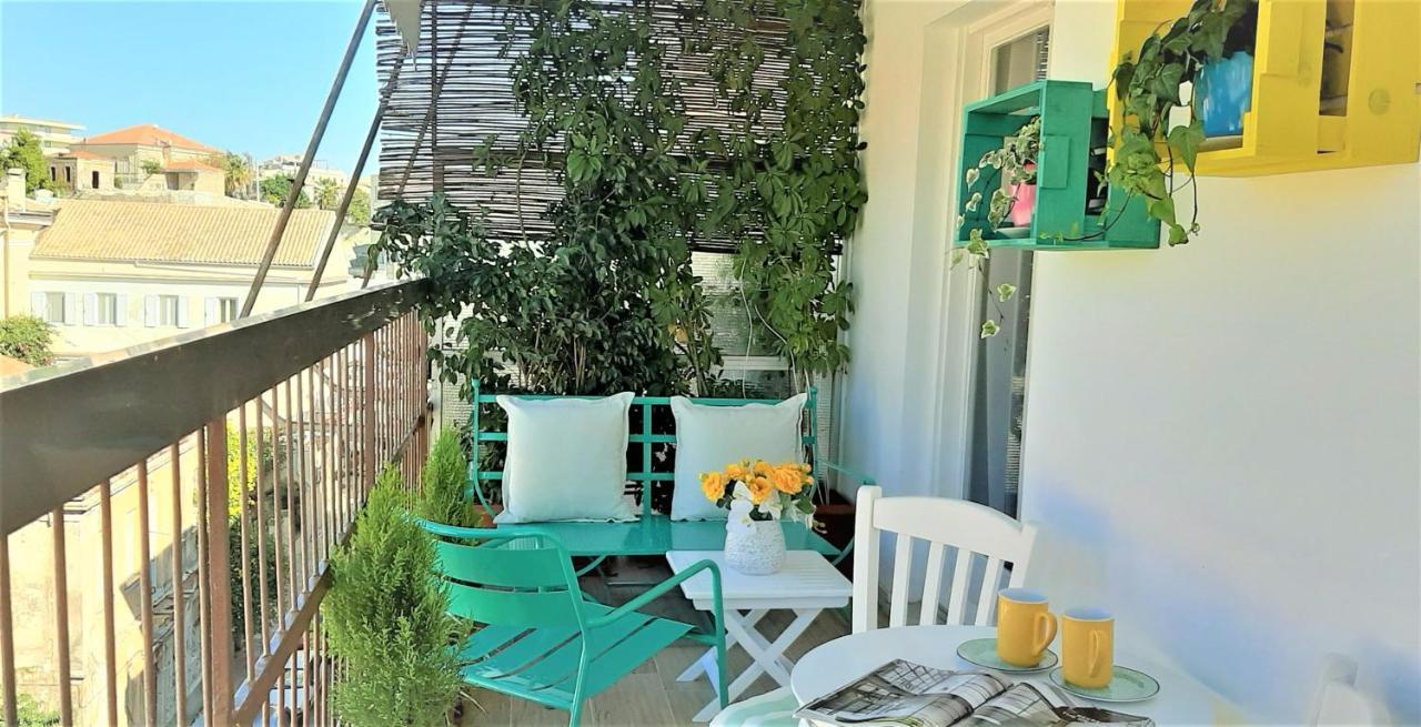 Aay- Best Corfu Town & Sea Apart 2Bedroom Renovated + Lift / Comfy&Design+Wifi Exterior photo